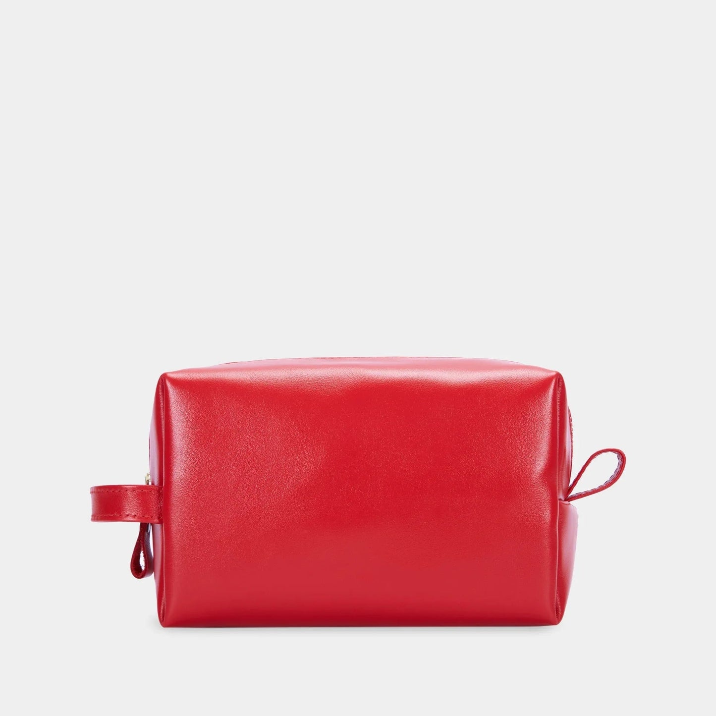 Mirage Leather Toiletry Set — Red