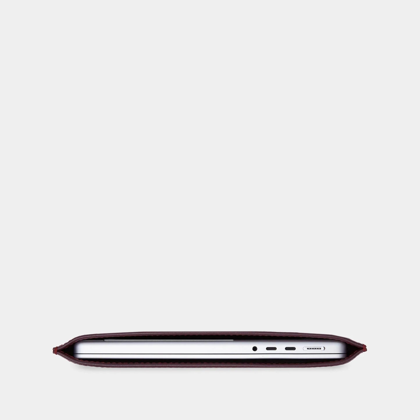The ClineUp Laptop Sleeve — Burgundy