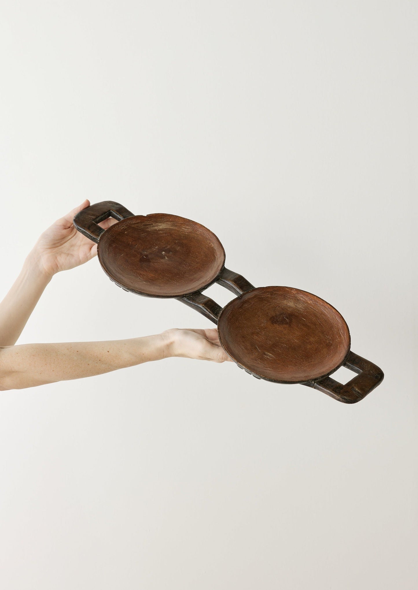 Bamenda Duo Hardwood Tray