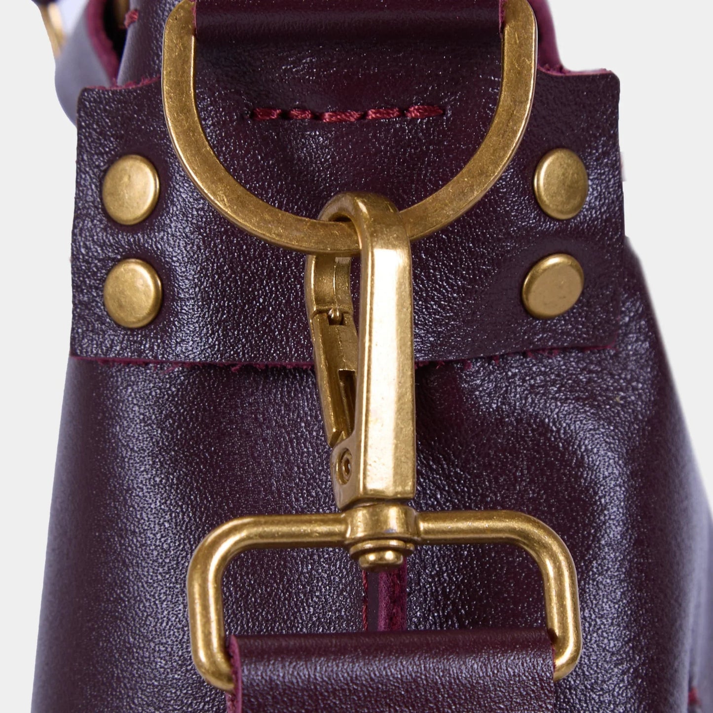 The Optimus Convertible Bag — Burgundy