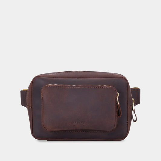 The Couple Belt Bag — Dark Brown