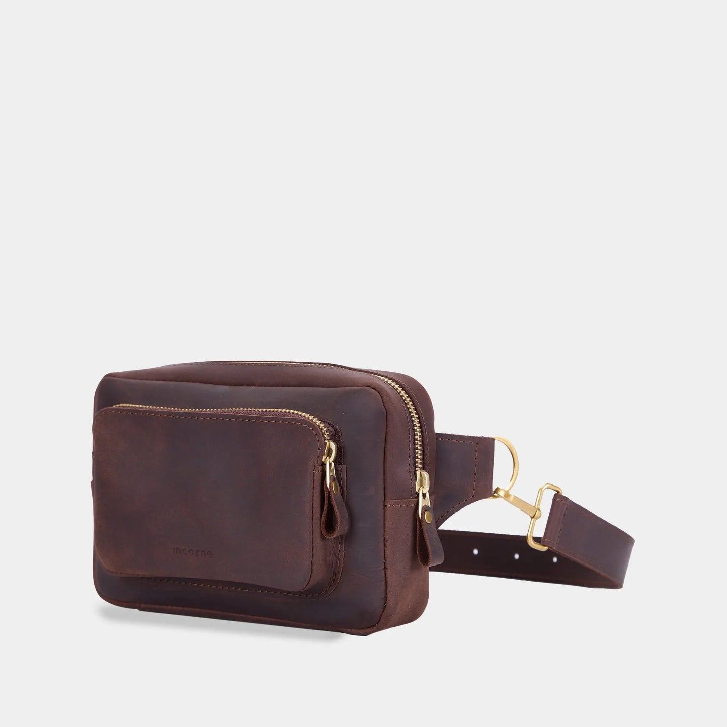 The Couple Belt Bag — Dark Brown