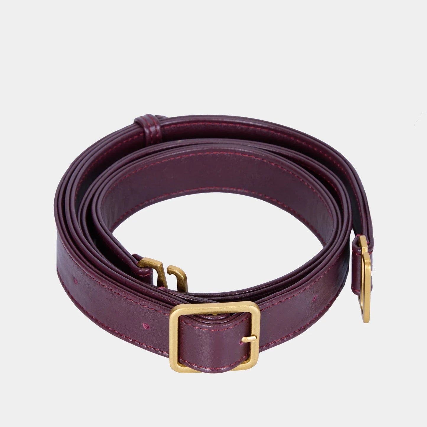 The Brief Bag — Burgundy