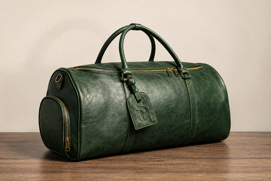 Leather Weekender Bag