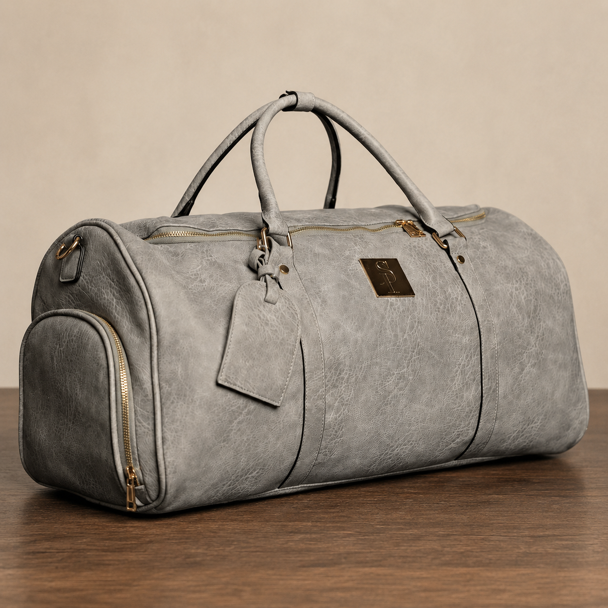 Leather Weekender Bag