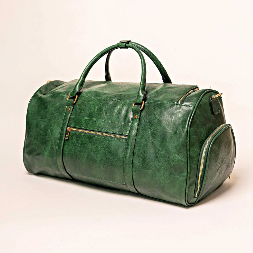 Leather Weekender Bag