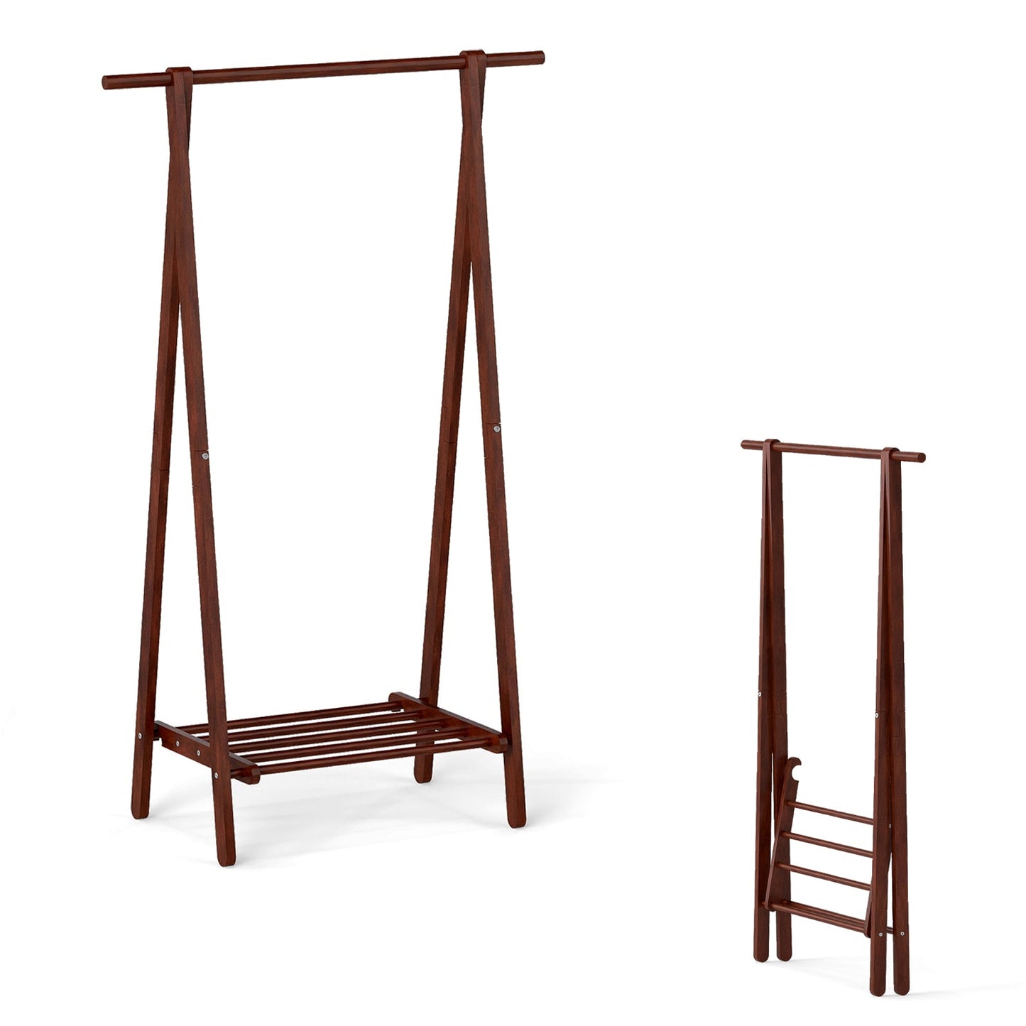 The A-Frame Garment Rack — Walnut