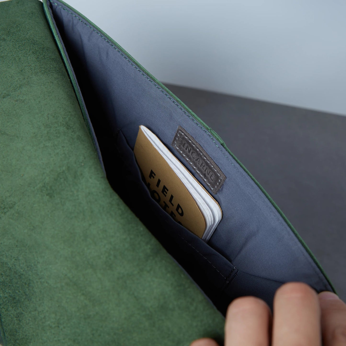 The Message Sleeve — Forest Green