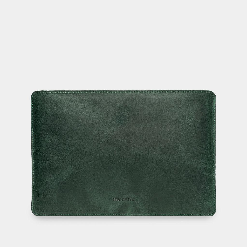The Gamma Plus Laptop Sleeve — Forest Green