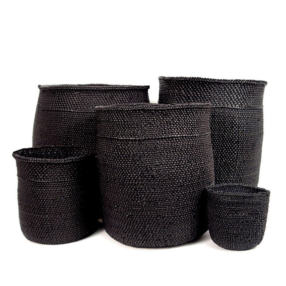 Rich Black Iringa Baskets