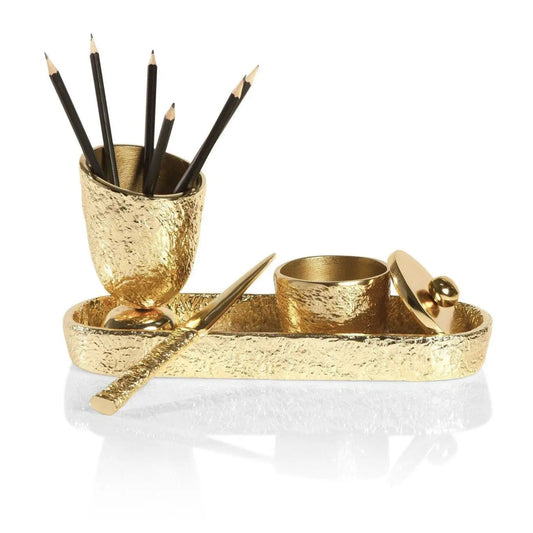 Nest Desk Collection - Gold